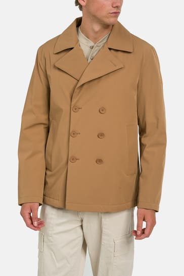 PEOPLE OF SHIBUYA Kurzmantel 'Agordo' camel 