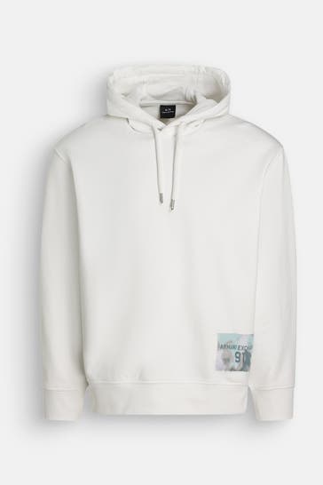 ARMANI EXCHANGE Hoodie weiß