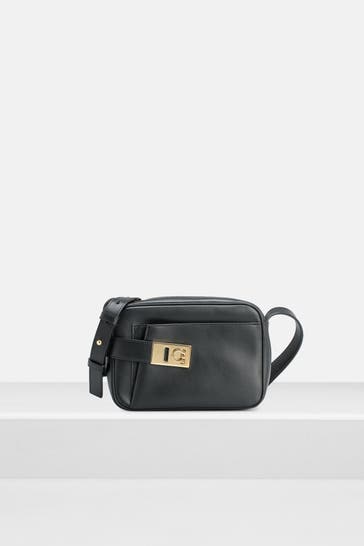 FERRAGAMO Umhängetasche 'Archive' schwarz