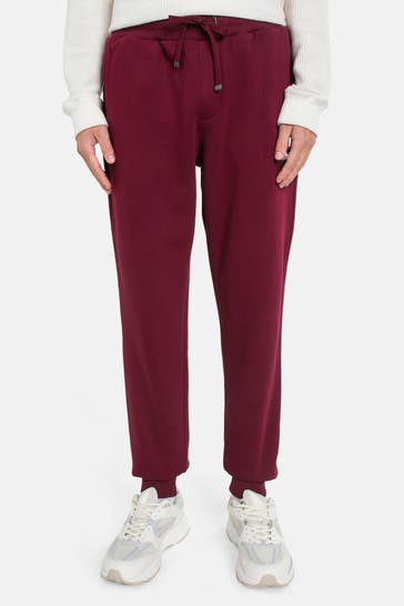 TOMMY HILFIGER Sweatpants weinrot