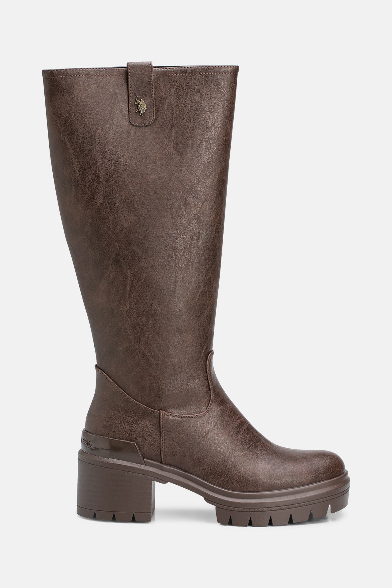 U.S. POLO ASSN. Stiefel 'Haley' dunkelbraun, Bild 1