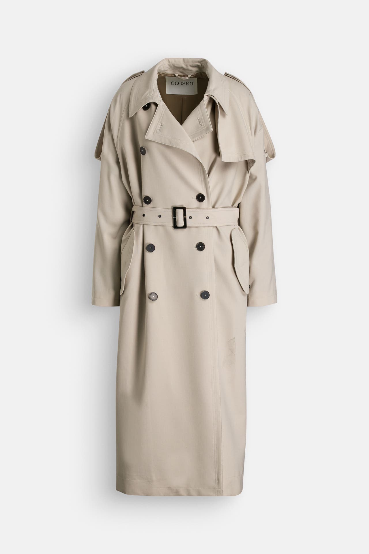 CLOSED Wollmix-Trenchcoat beige, Bild 1