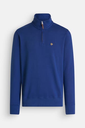 SUPERDRY Sweat-Troyer blau