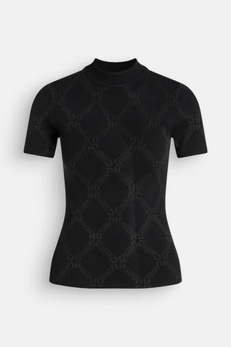 HUGO T-Shirt 'Siskede' schwarz