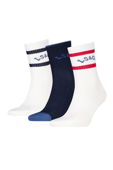 LEVI'S® 3er-Pack Socken mehrfarbig
