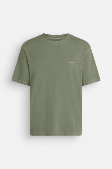 GANT T-Shirt smaragdgrün