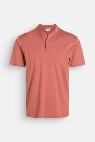DRYKORN Polo-Shirt 'Louis' ziegelrot
