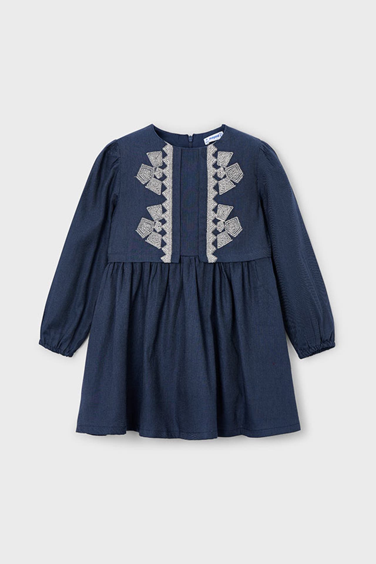 MAYORAL Kleid graublau, Bild 1