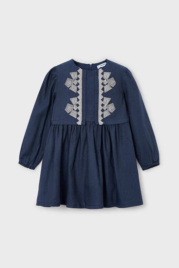 MAYORAL Kleid graublau