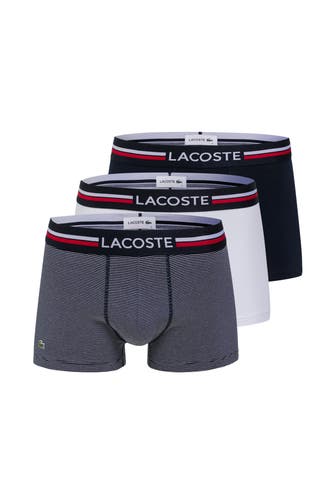 LACOSTE 3er-Pack Boxer Trunks