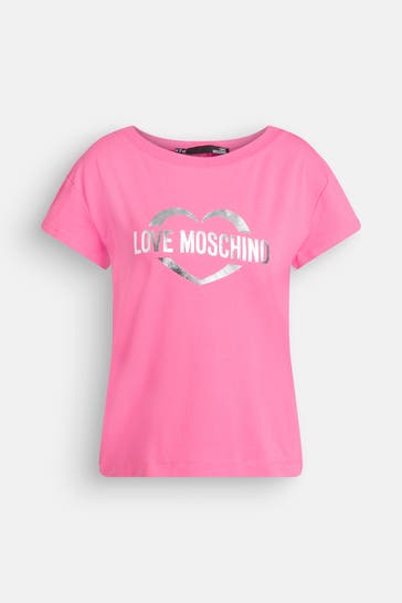 LOVE MOSCHINO T-Shirt pink