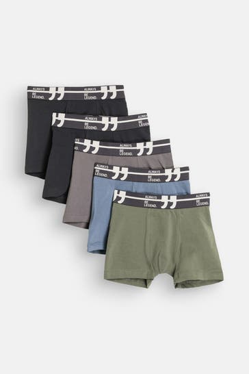SANETTA 5er Pack Boxer Trunks mehrfarbig