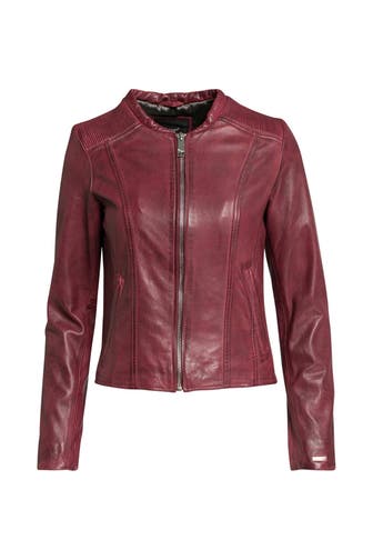 MAZE Lederjacke 'Smaragd'