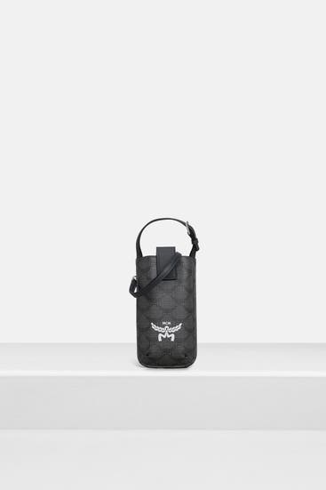 MCM - Handytasche 'Himmel' dunkelgrau gemustert