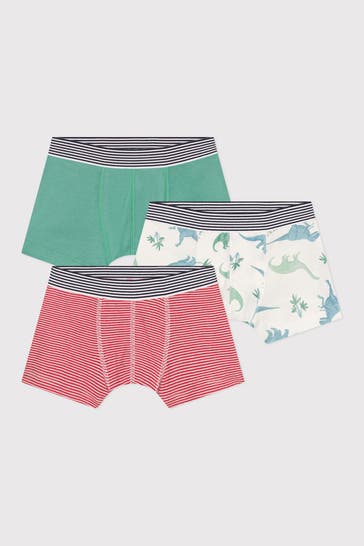 PETIT BATEAU 3er-Set Boxer mehrfarbig