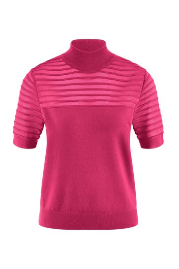 RIANI Fuchsia Knit Shirt