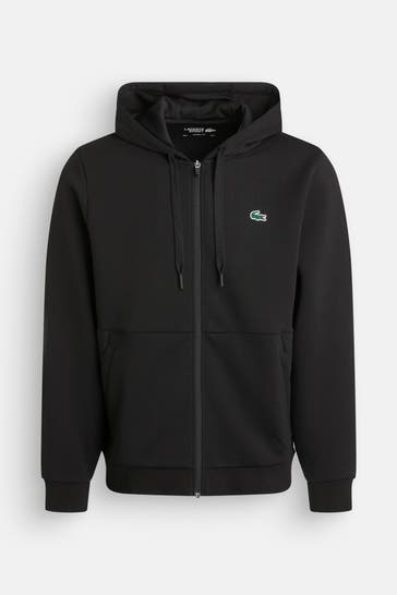 LACOSTE Sweatjacke schwarz