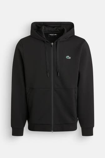 LACOSTE Sweatjacke schwarz