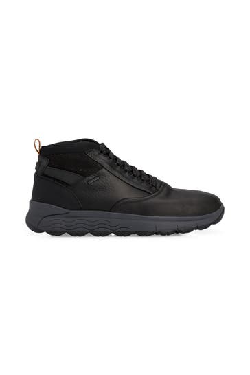 GEOX Leder-Sneaker 'Spherica' dunkelgrau