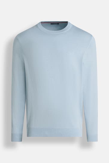 HECHTER Paris Feinstrickpullover hellblau