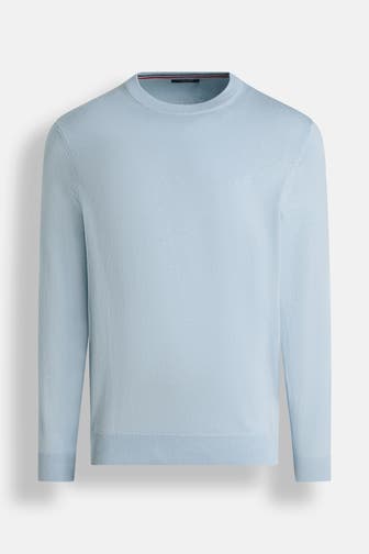 HECHTER Paris Feinstrickpullover hellblau