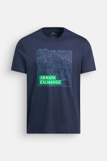 ARMANI EXCHANGE - T-Shirt marine