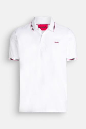 HUGO Polo-Shirt weiß