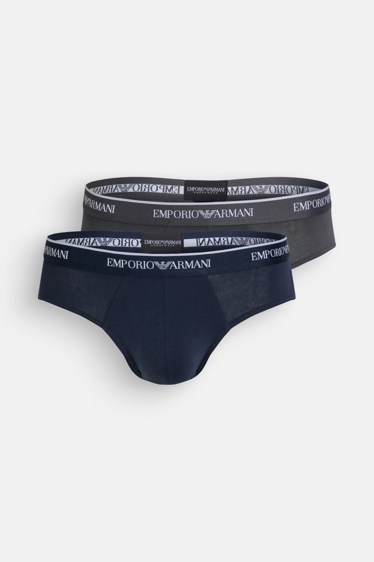 EMPORIO ARMANI 2er-Pack Slips zweifarbig, Bild 1