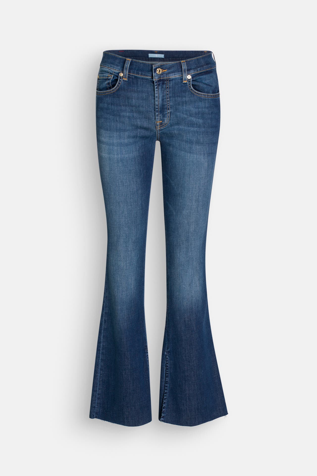 7 FOR ALL MANKIND Jeans blau bootcut, Bild 1