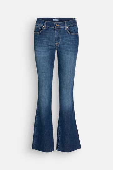 7 FOR ALL MANKIND Jeans blau bootcut