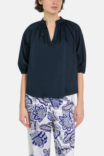 HERZENSANGELEGENHEIT Blusenshirt dunkelblau