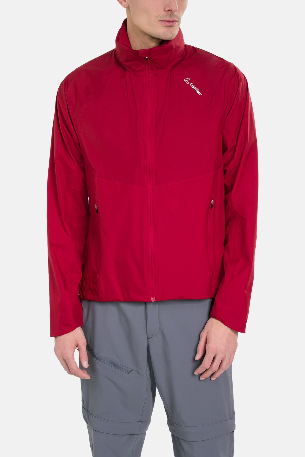 LÖFFLER Fahrradjacke dunkelrot, Bild 1