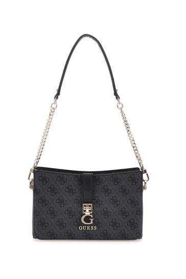 GUESS Schultertasche 'Zamira' dunkelgrau