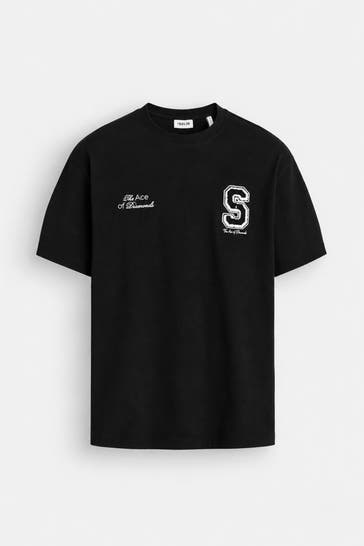 !SOLID T-Shirt schwarz
