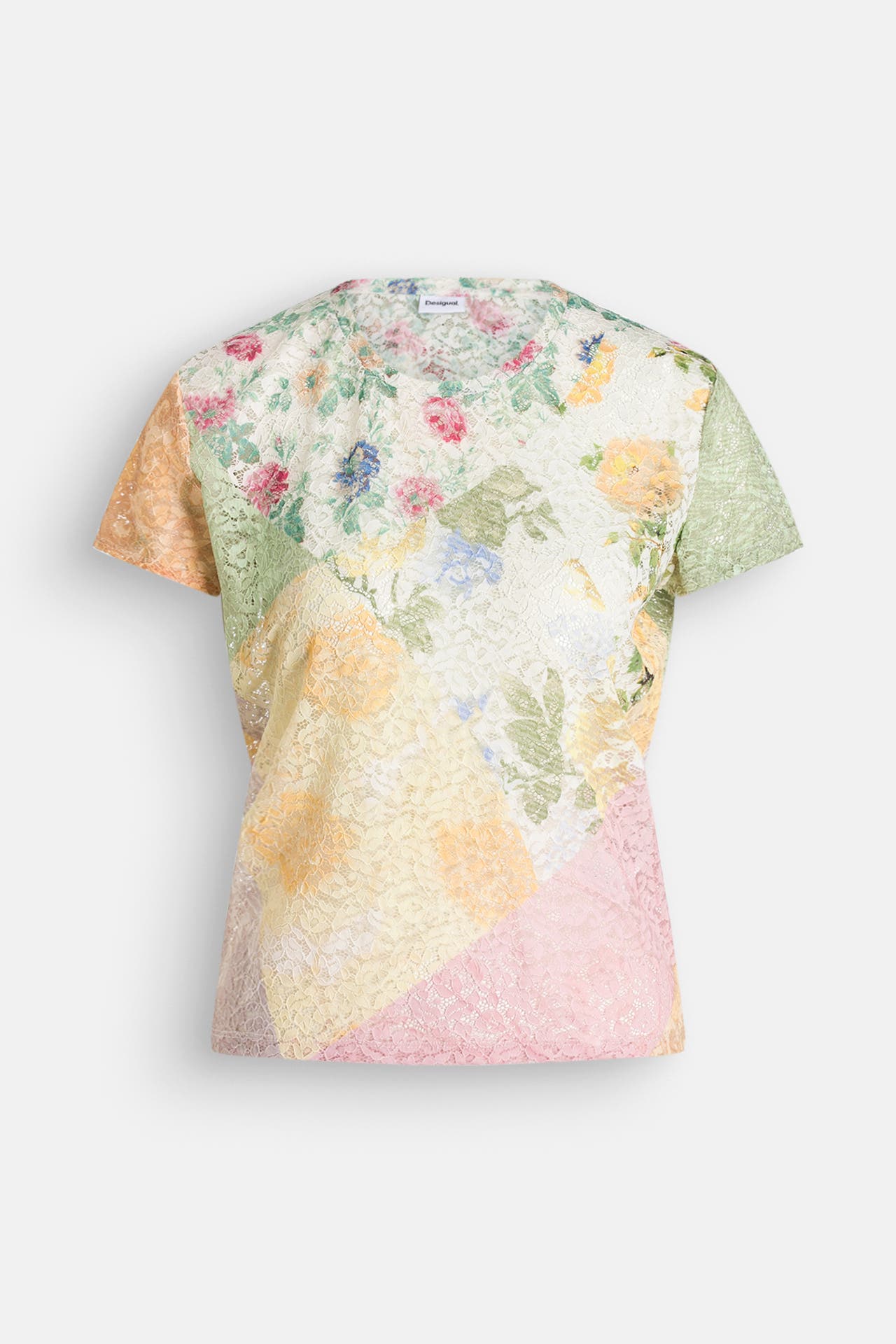 DESIGUAL T-Shirt 'Dafo' gemustert, Bild 1