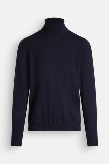 J.LINDEBERG Wollpullover 'Kaden' nachtblau