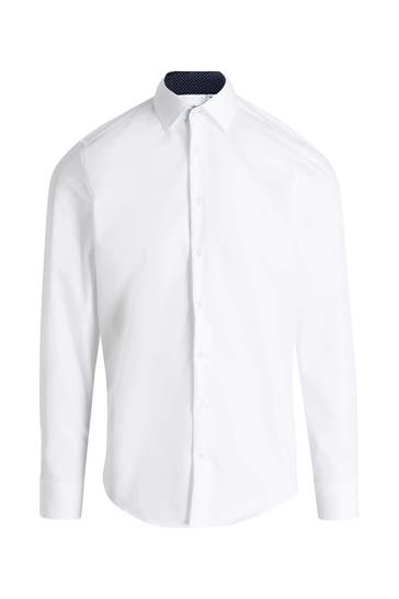 SEIDENSTICKER Casual-Hemd weiß