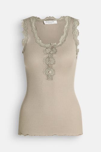 ROSEMUNDE Seidenmix-Top 'Beatha' graugrün