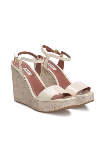 BALLY Wedges 'Clivya' creme