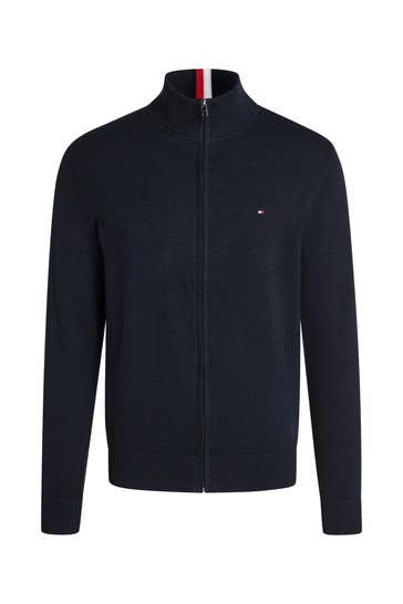 TOMMY HILFIGER Strickjacke nachtblau