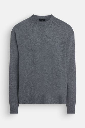 ROBERTO COLLINA Kaschmirpullover 'Girocollo' grau