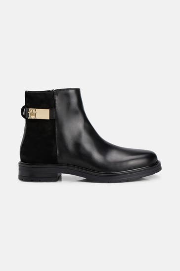 TOMMY HILFIGER Stiefeletten 'Astrid 13c' schwarz