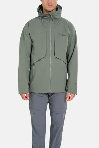 JACK WOLFSKIN Übergangsjacke 'Diskovera 3L' graugrün