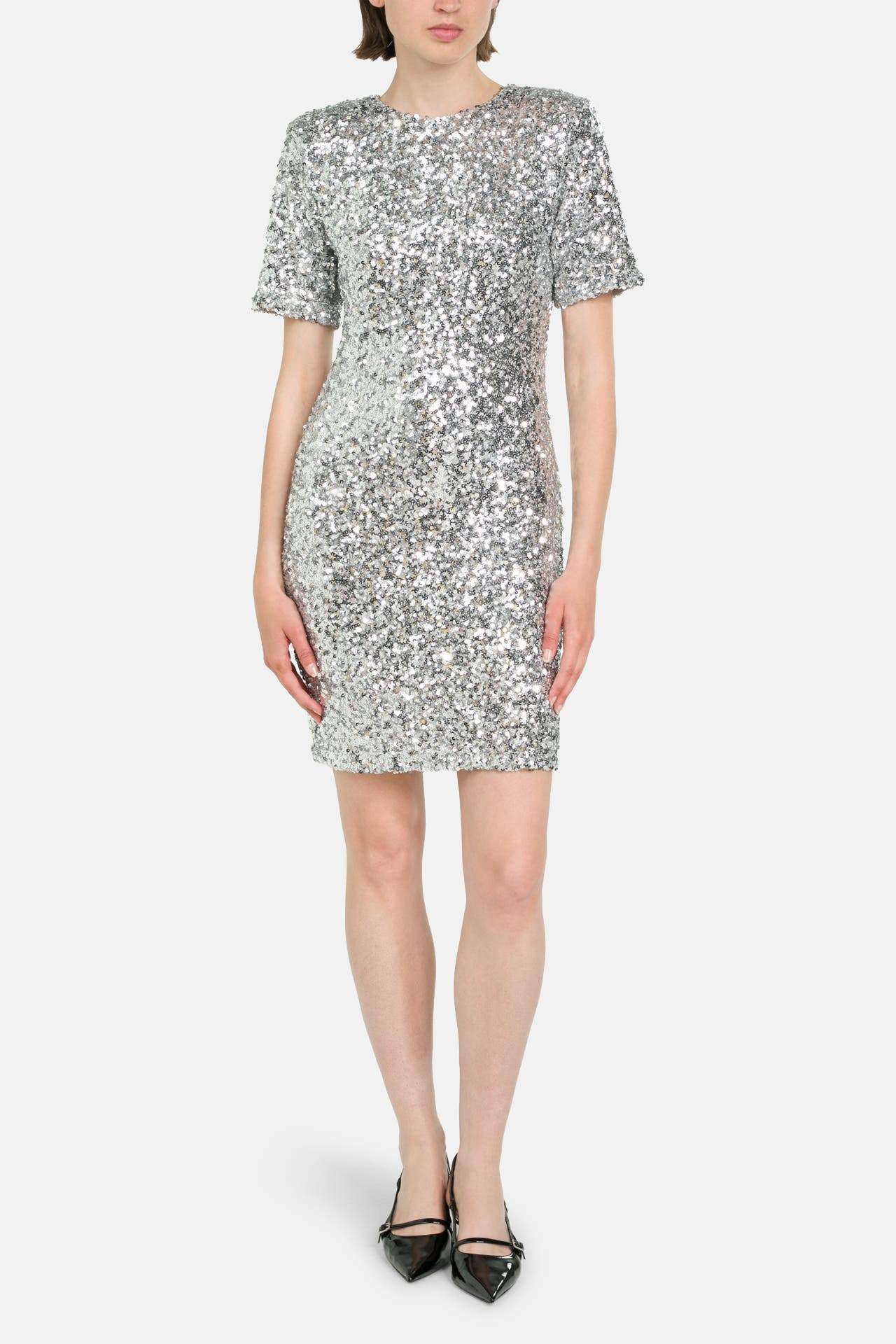 ROSEMUNDE Paillettenkleid 'Zoey' silber, Bild 1