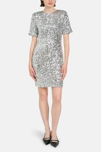 ROSEMUNDE Paillettenkleid 'Zoey' silber