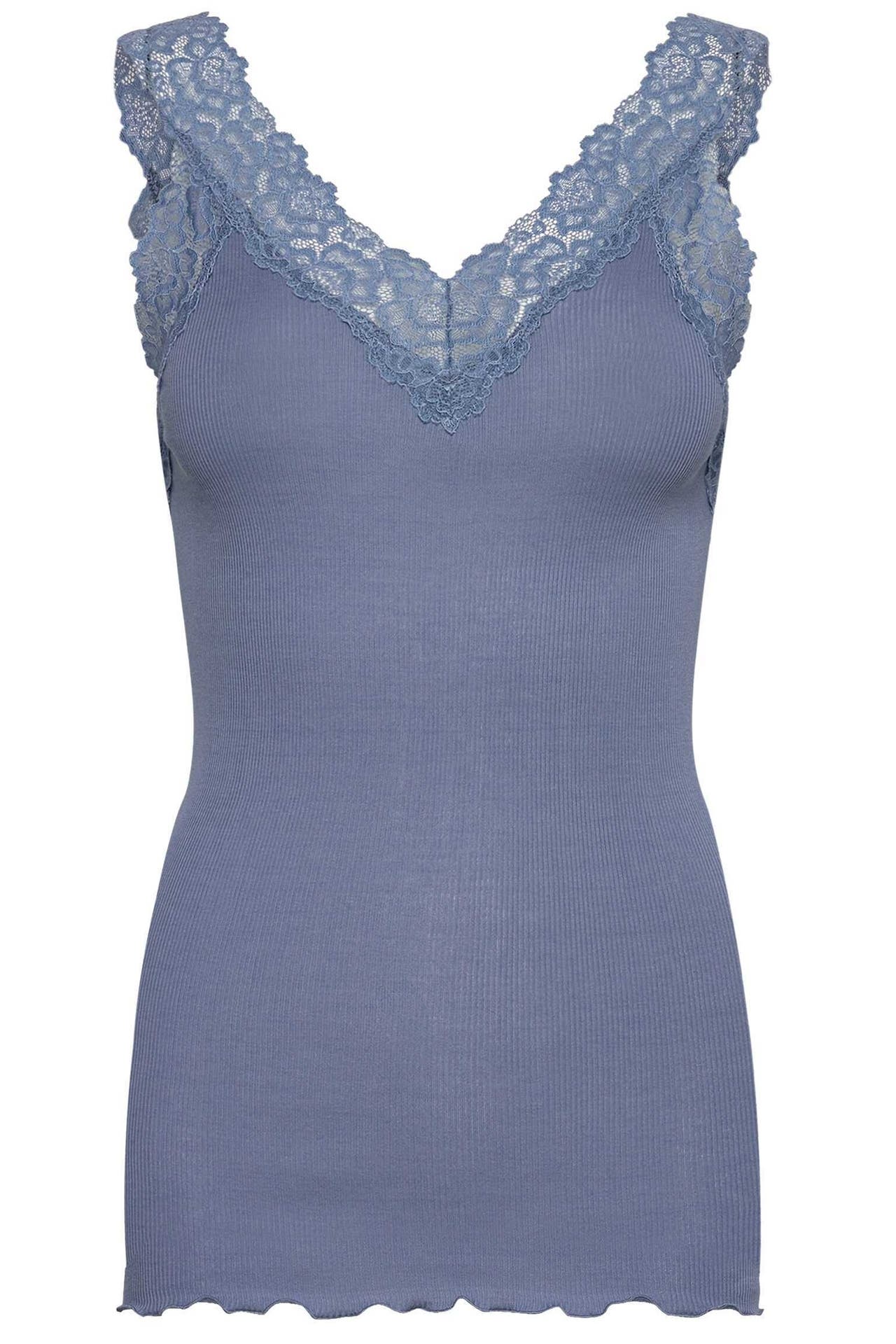 ROSEMUNDE Top taubenblau, Bild 1