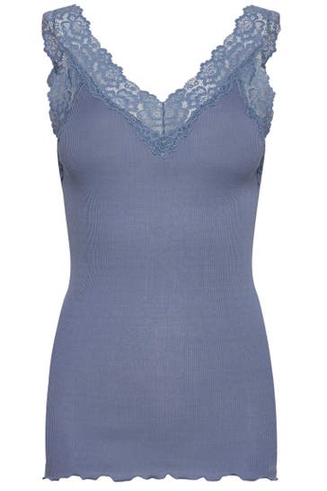 ROSEMUNDE Top taubenblau