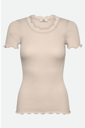 RM BY ROSEMUNDE T-Shirt 'Balta' creme