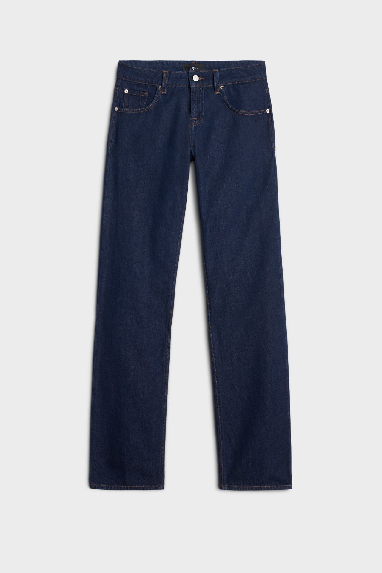 7 FOR ALL MANKIND Jeans schwarzblau straight, Bild 1