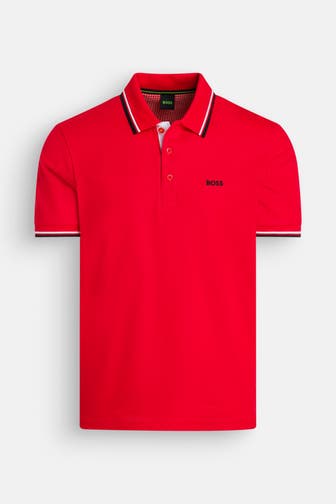 BOSS GREEN Polo-Shirt 'Paddy' rot